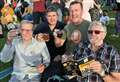 Volunteers hard at work creating Newbury’s biggest beer garden as real ale festival returns