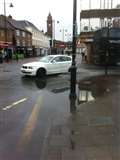 Councillor asks 'why does our town centre keep flooding?' 
