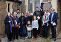 Heritage plaque unveiled in honour of church founder