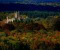 Highclere Castle, home of Downton Abbey, looking magnificent in autumn colours