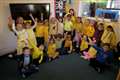 Primary school children go yellow for World Mental Heath Day