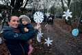 Funds raised at winter wonderland walk