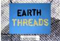 Earth Threads contemporary tapestries at Whitchurch Silk Mill