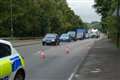 Delays in Newbury after swan is hit by a car