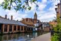 Man charged with assaulting police by canal