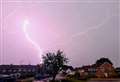 Lightning caught on camera