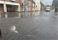 Flash flooding hits Newbury