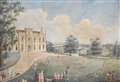 Sporting painting up for auction depicts cricket match at Sandleford Priory, now St Gabriel’s School