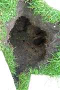 Pub owners flummoxed by mysterious hole in garden