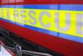 Fire crews put out large fire on farm 