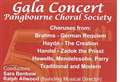 Pangbourne Choral Society’s Summer Concert at the Falkland Islands Memorial Chapel will mark their golden anniversary