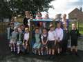 Play equipment celebration for Kintbury St Mary's