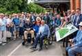 New railway station plaque improves countryside accessibility for disabled users