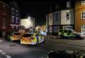 Incident in Newbury attended by multiple police cars and fire engines