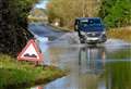 VIDEO: Pothole on B4494 leaves vehicles damaged