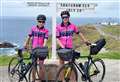 Father and son take on cycle challenge for Time to Talk