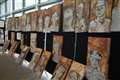 Pupils' stunning poppy display wows racegoers
