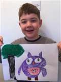 Harry's all art in his efforts for charity
