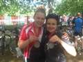 Teachers take tips from Olympic gold medalist for 100-mile ride