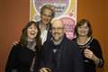 Charity workers get tile on cancer wall of fame