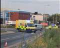 Motorcyclist taken to hospital after Newbury crash
