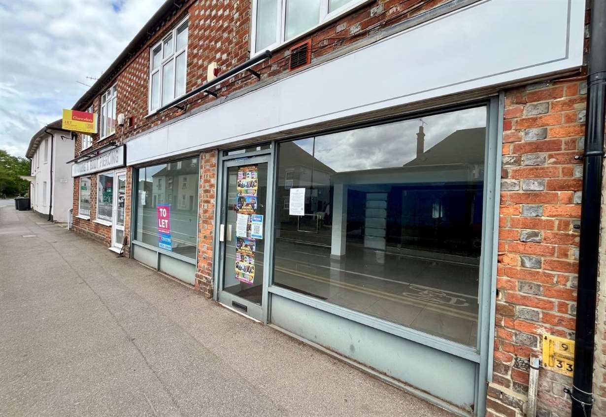 Two shops shut in town centre