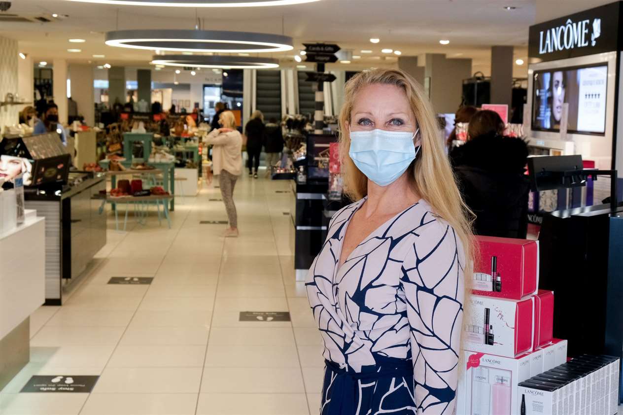 Camp Hopson general manager, Madeleine Thompson welcomes back shoppers