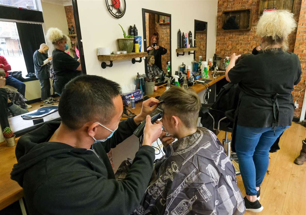 The TiDy salon opens for the first time after lockdown