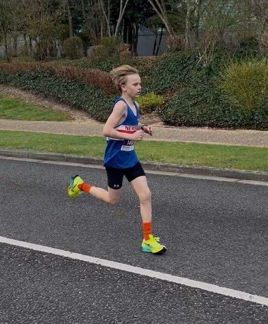 Lorenzo Moss of Newbury AC