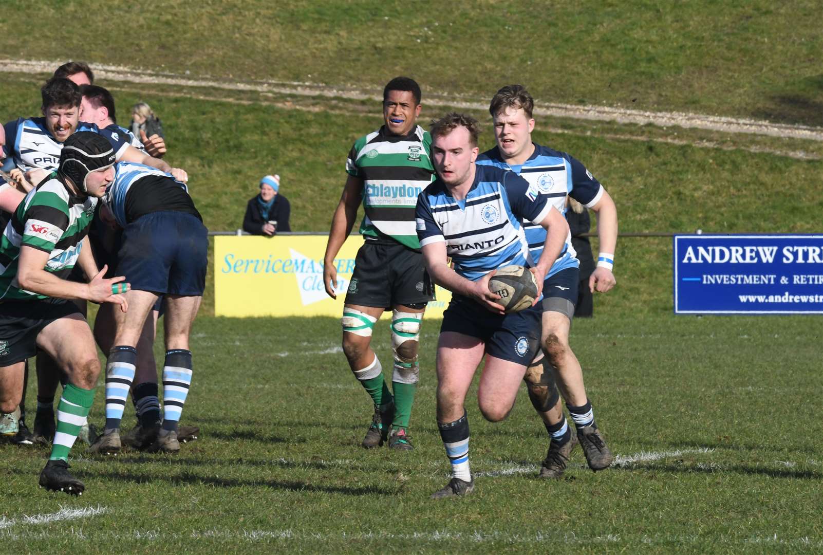Newbury Blues' Harry Johnson - Photo: Peter Branch