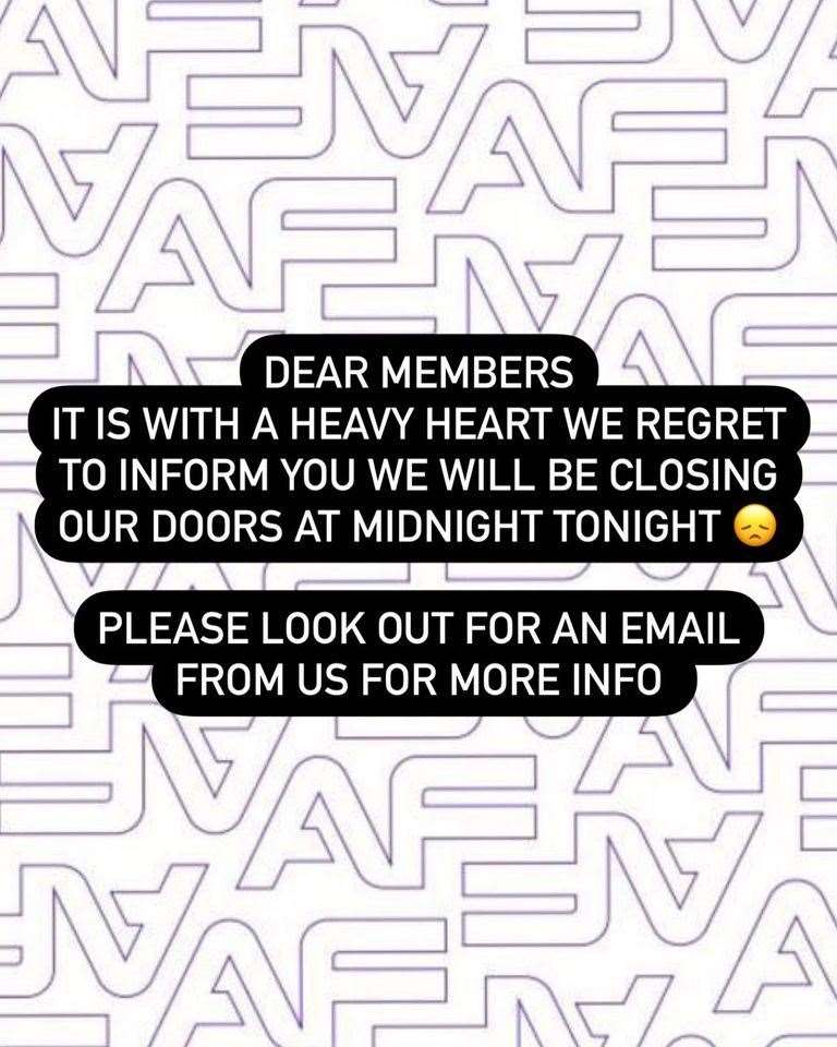 Anytime Fitness announced the closure of its Newbury gym on Facebook