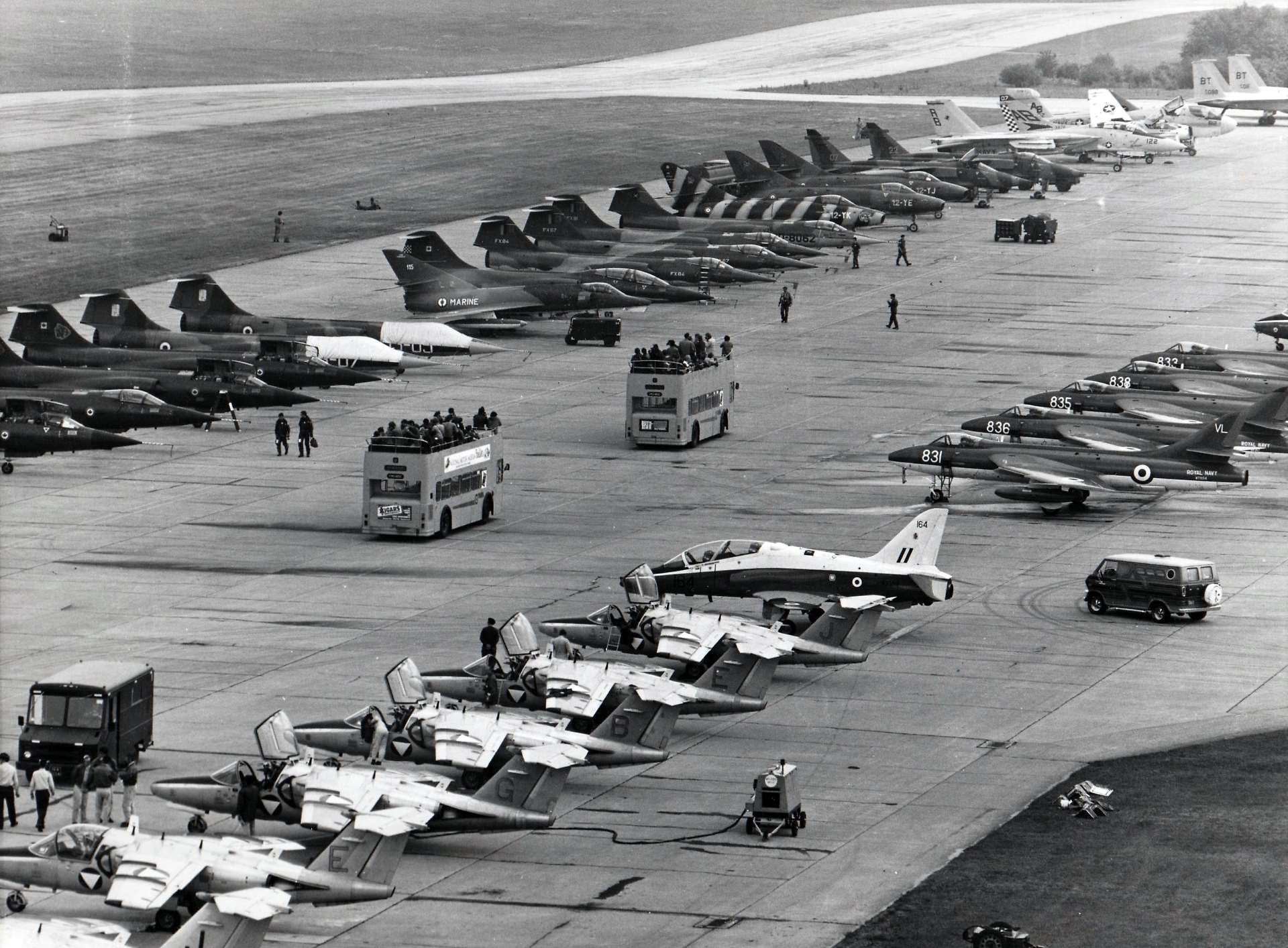 Day 10's photo is from the International Air Tattoo at RAF Greenham Common. We have our photo dated as 1979, but some followers seem to think it may be 1977.