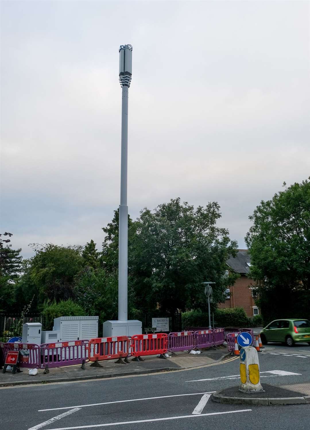 A 5G mast in Newbury
