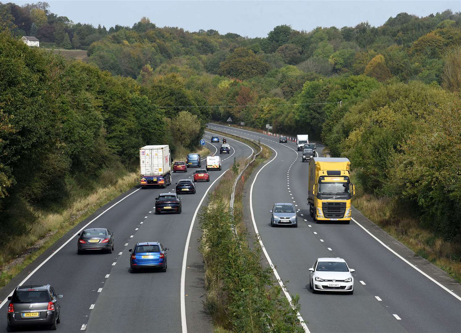 Northbound A34 delays