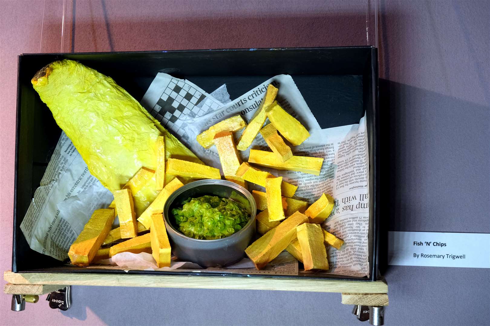 Rosemary Trigwell, Fish & Chips, picture Richard Markham