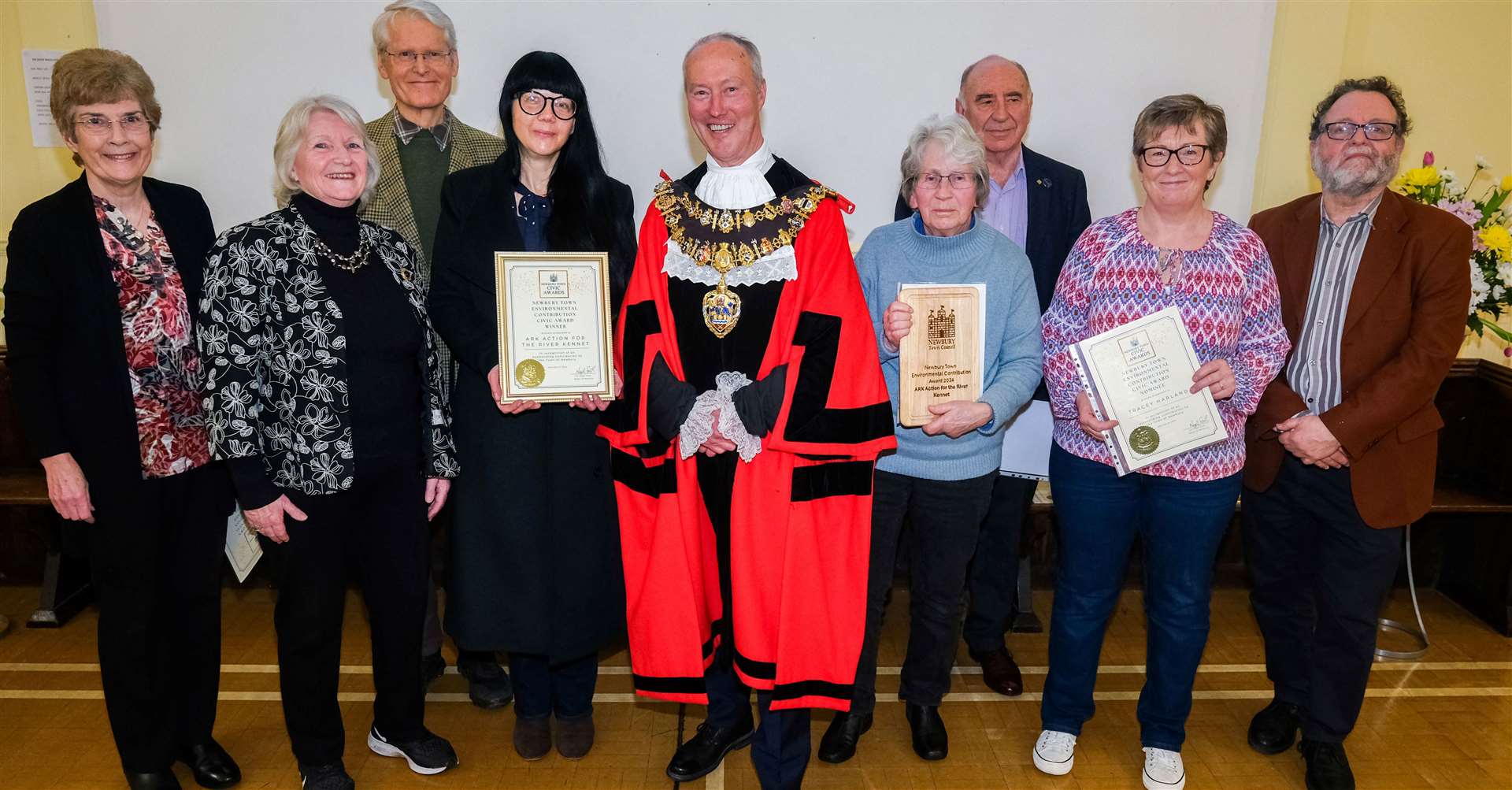 Newbury Civic awards - The Newbury Town Environmental Contribution Civic Award