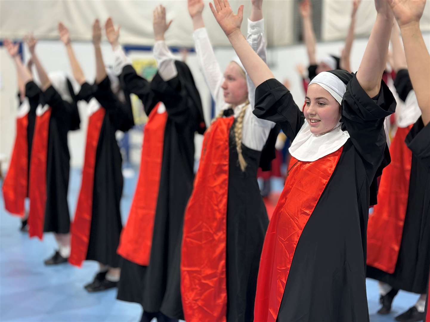 Newbury YoungStars Sister Act Jr Photo credit: Stoff Rands