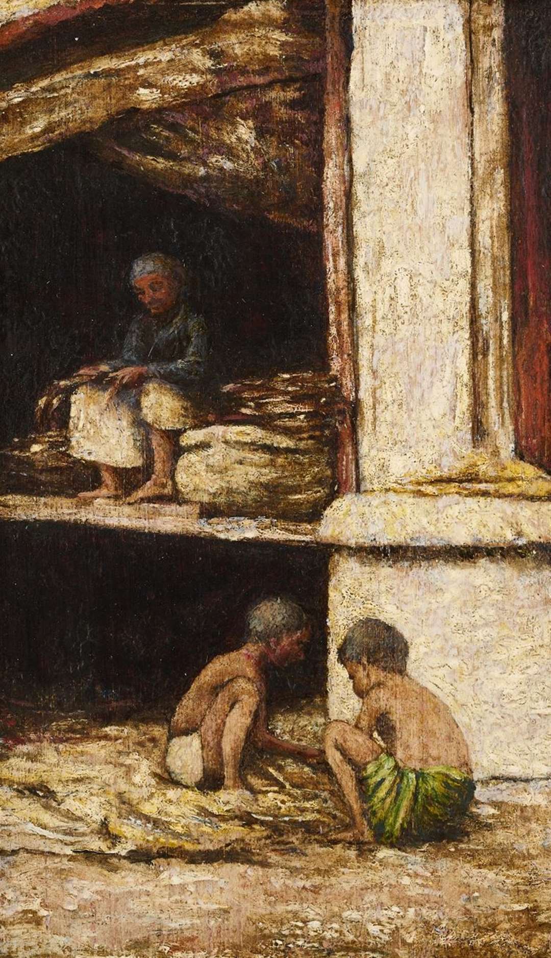 A Root Seller by Mortimer Menpes (1855-1938) Estimate £1,200-£1,800 (lot 4)