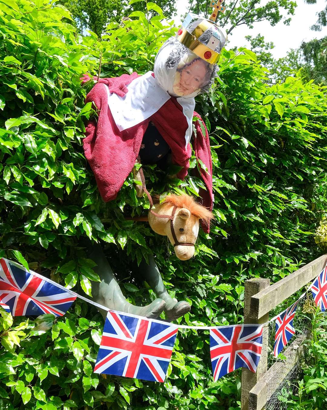 Burghclere Jubilee Scarecrow Trail. (57052004)