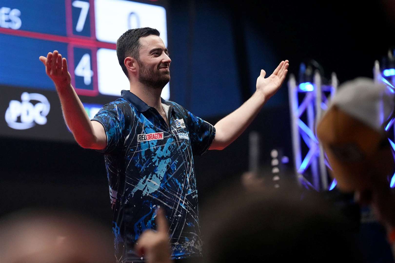 Luke Humphries has risen to world-number-four following a fantastic fortnight. Pic: PDC