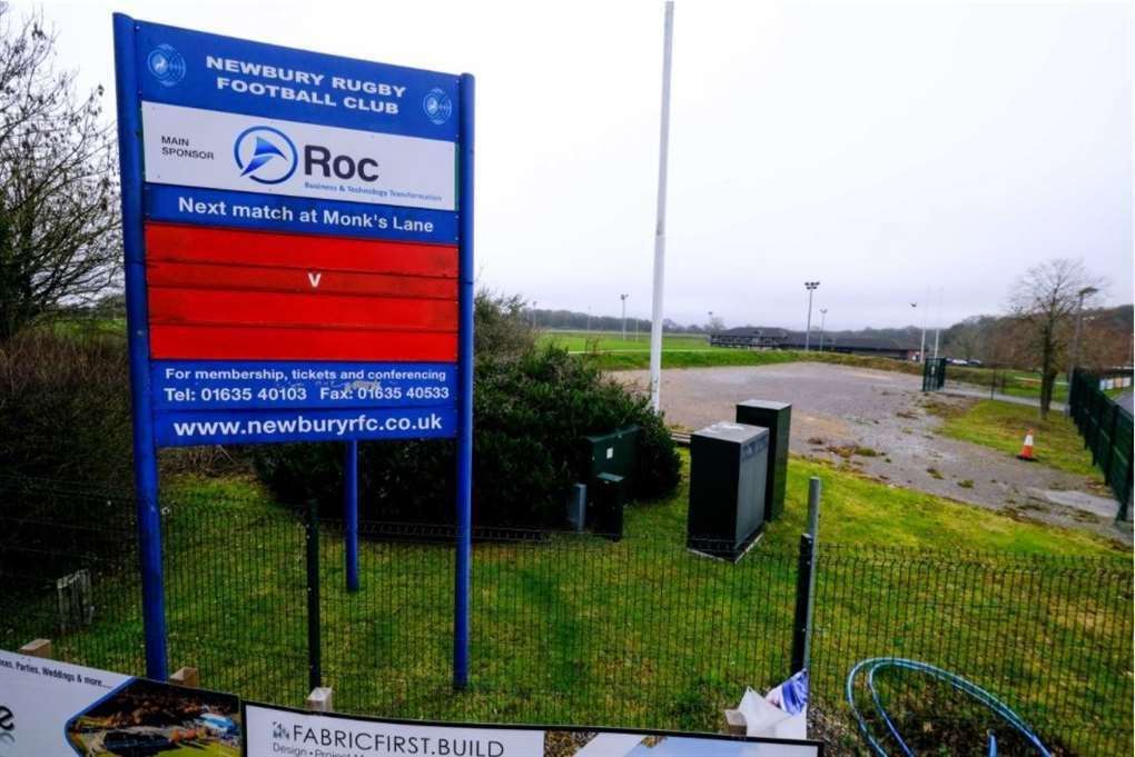 The 3G pitch was to be built at Newbury Rugby Club