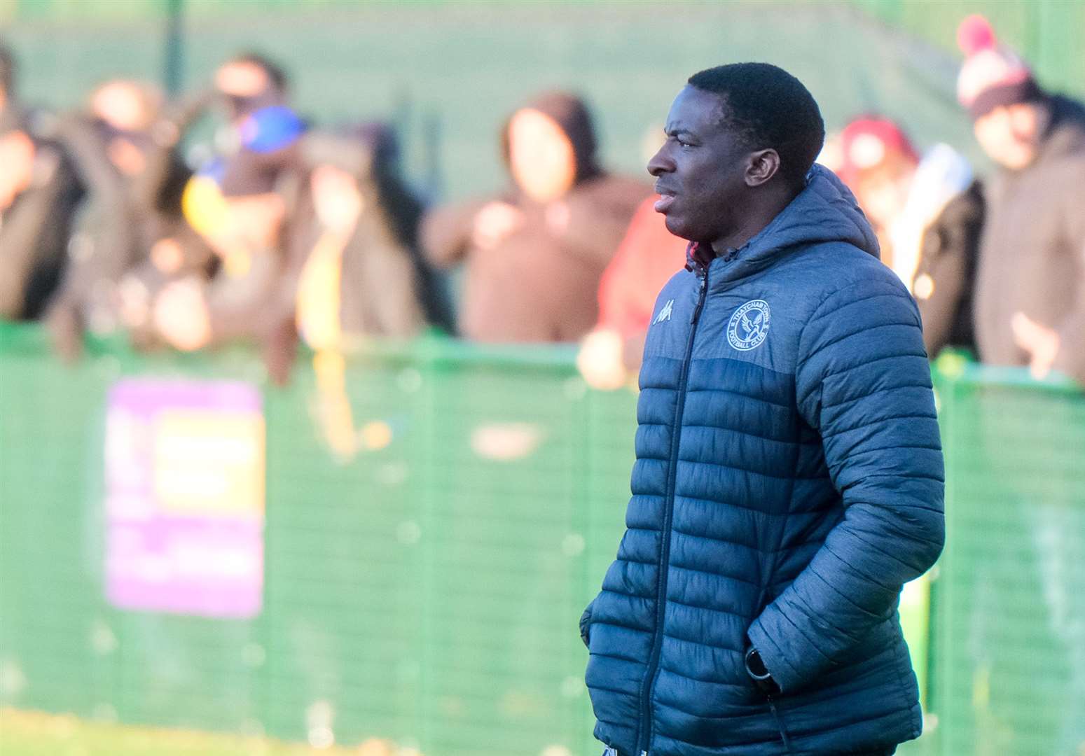 Thatcham Town boss Yasha Romeo