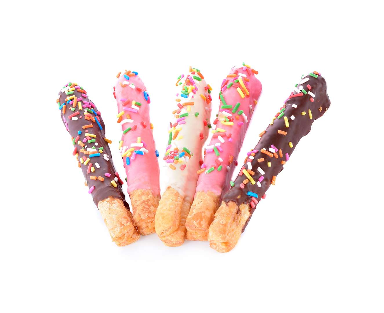 Chocolate breadsticks sparklers