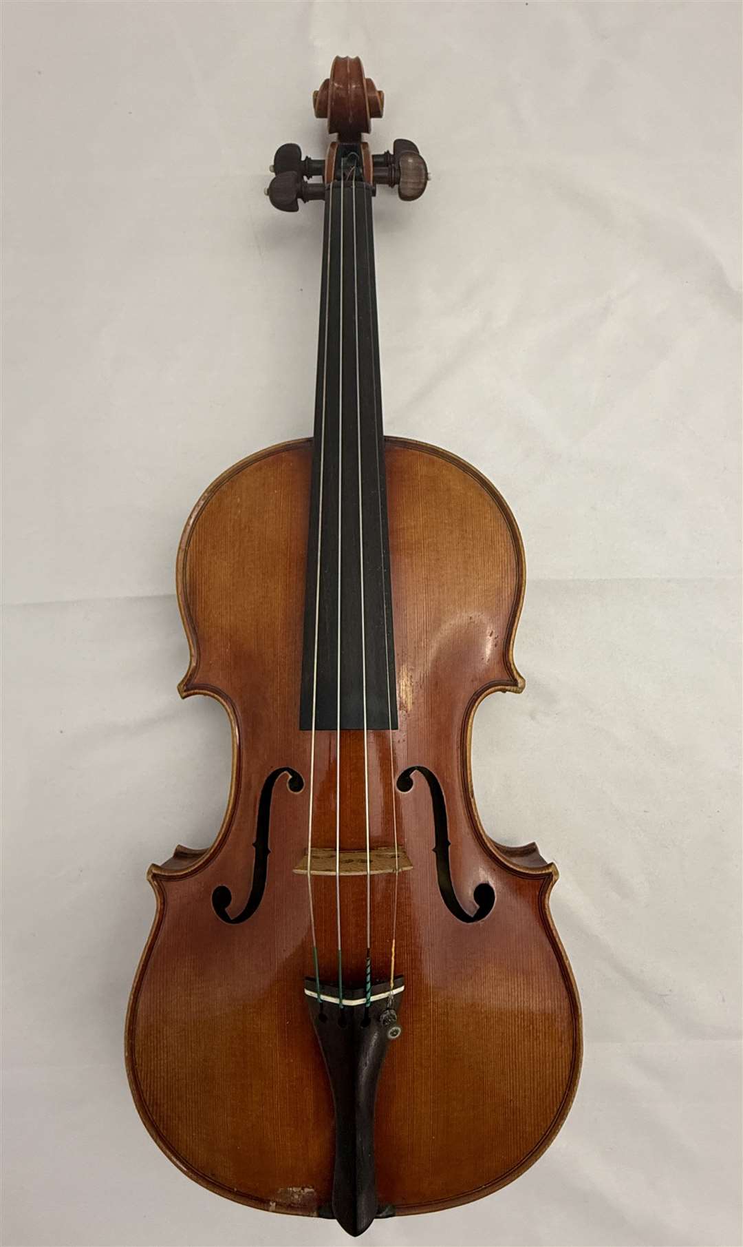 The violin which featured in the Hollywood film Titanic is expected to sell for up to £60,000 (Henry Aldridge & Son/PA)