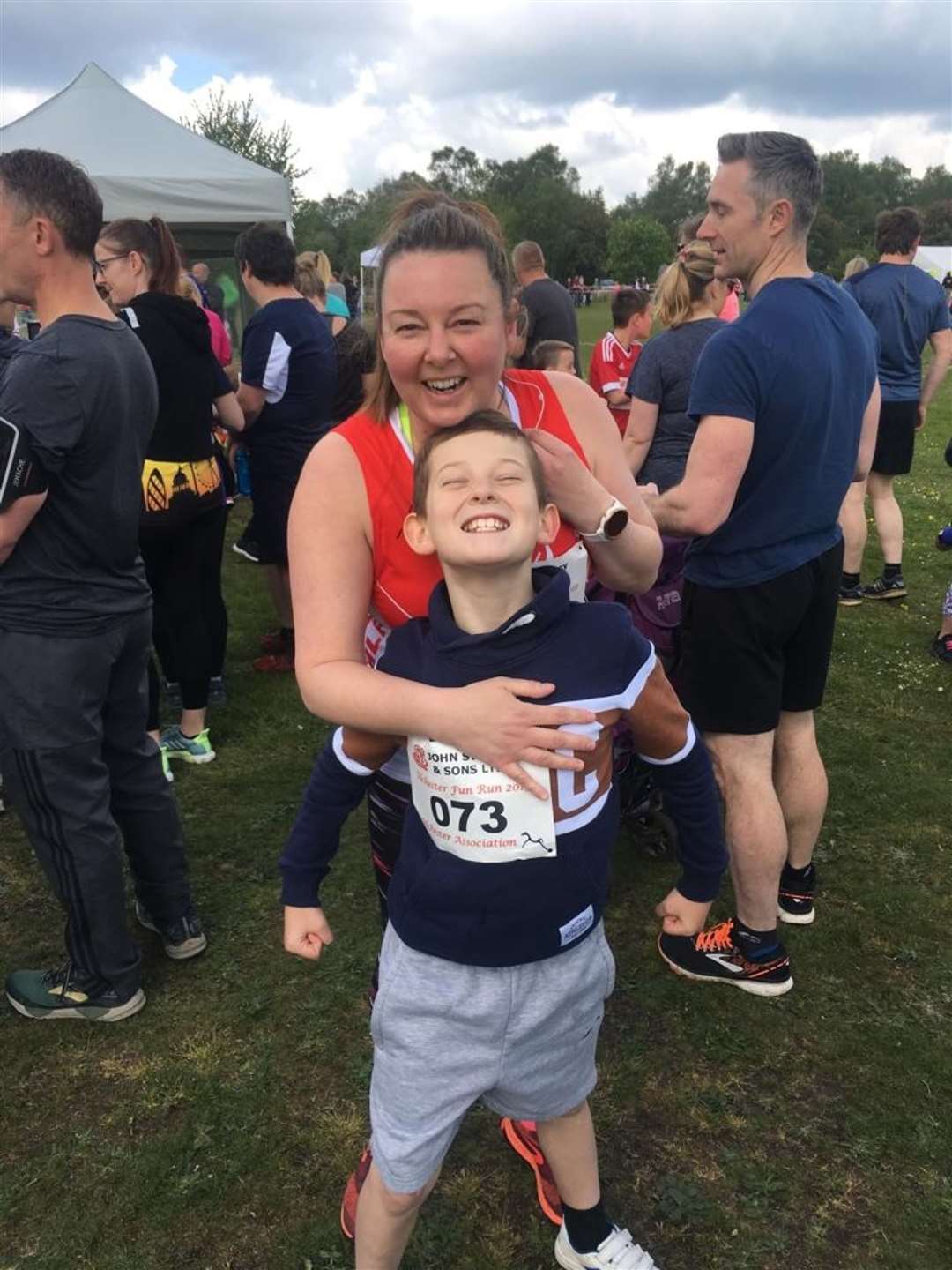 Shelley Winsper with her son, Jacob (55569899)