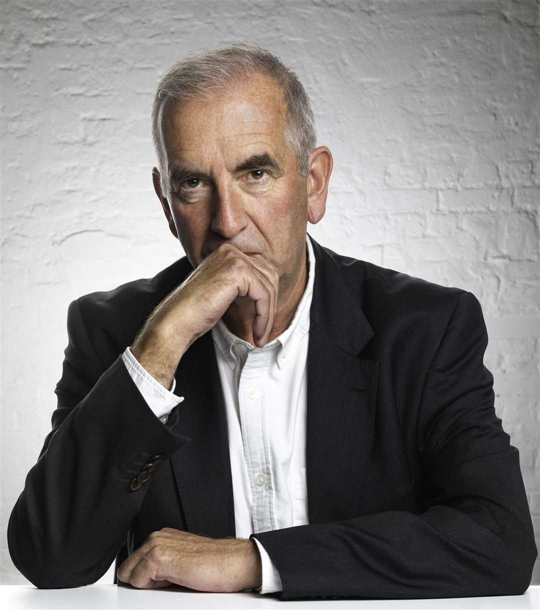 Best-selling author Robert Harris spoke at Thatcham Festival