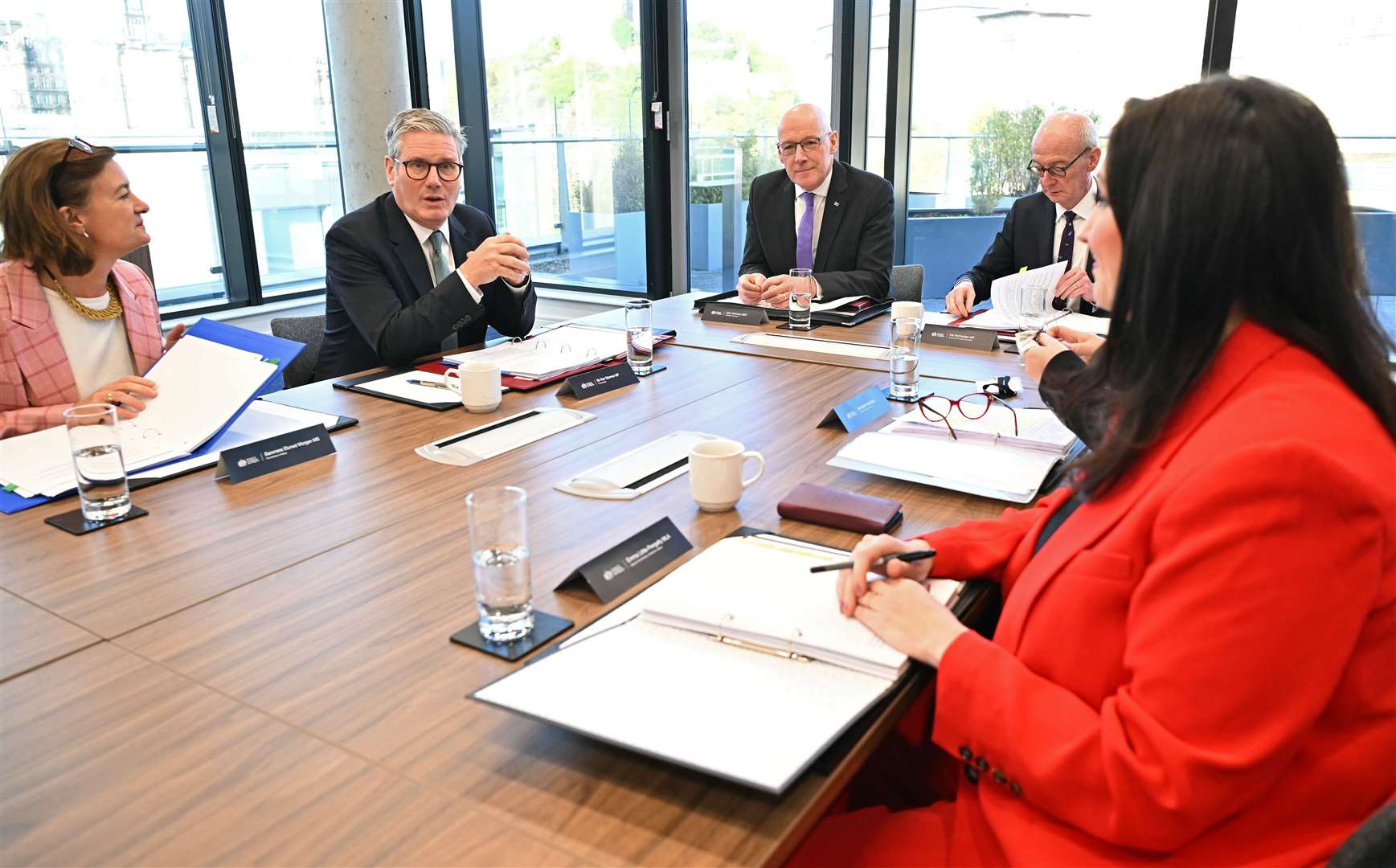 The first meeting of the Council of Nations was held in Edinburgh in October last year (Andy Buchanan/PA)