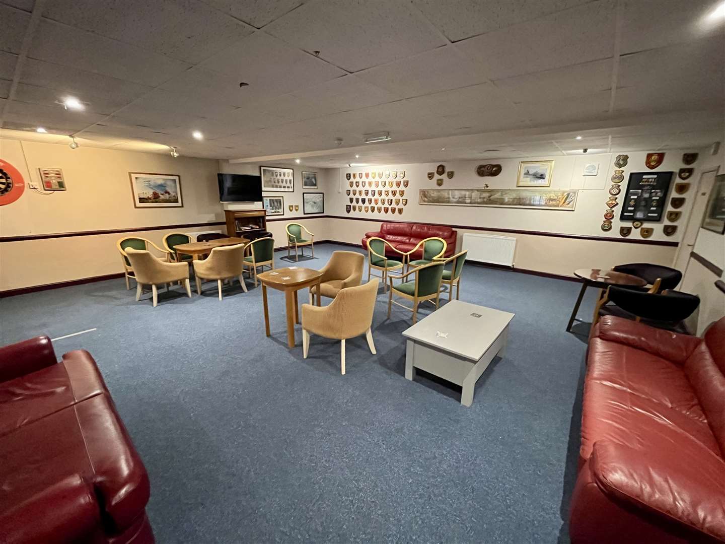 Refurbished room for social events and functions