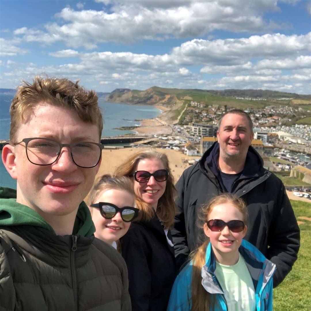 The Heelan family say days out will be easier now that Oscar and Isla have taken part in the research