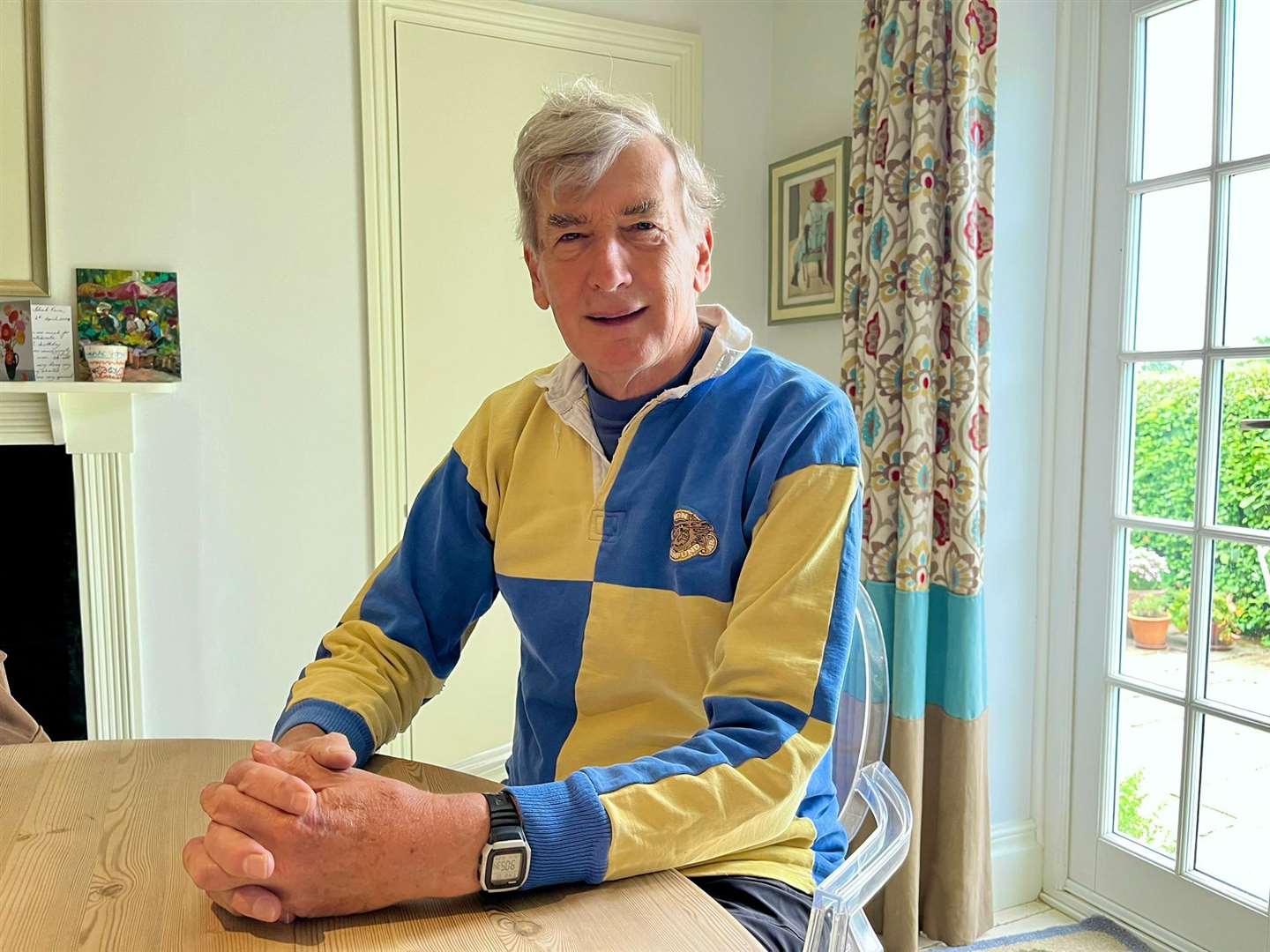 Mr Carrow was diagnosed with terminal prostate cancer last year and also lost his mother and sister to the disease